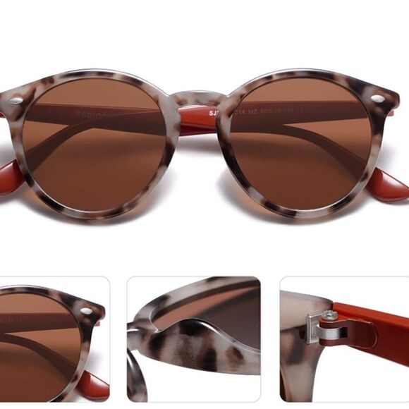 Round Retro Sunglasses   